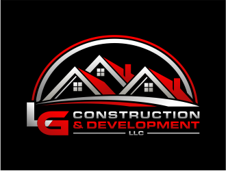 LG Construction & Development LLC logo design by cintoko