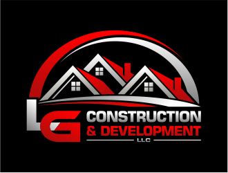 LG Construction & Development LLC logo design by cintoko