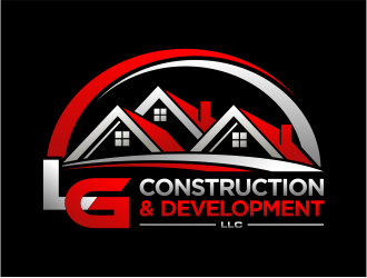 LG Construction & Development LLC logo design by cintoko