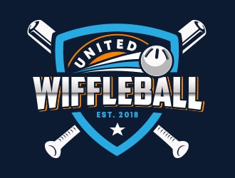 United Wiffleball logo design by Benok