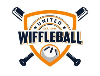 United Wiffleball logo design by Benok