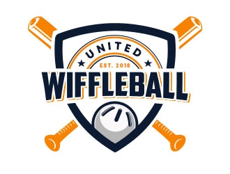 United Wiffleball logo design by Benok