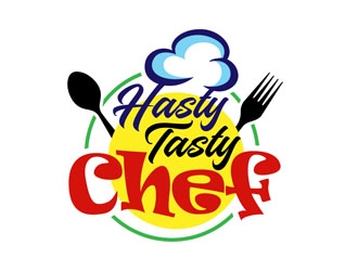 Hasty Tasty Chef logo design by DreamLogoDesign