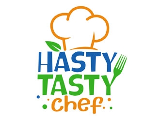 Hasty Tasty Chef logo design by DreamLogoDesign