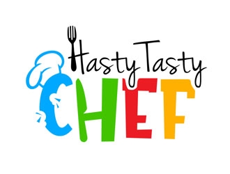 Hasty Tasty Chef logo design by DreamLogoDesign