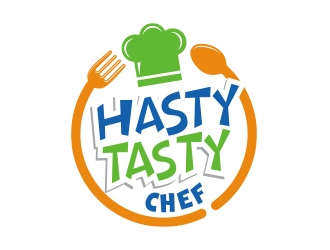 Hasty Tasty Chef logo design by MarkindDesign