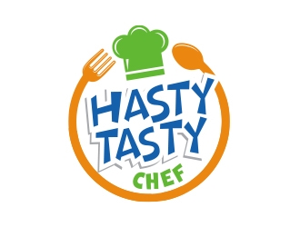 Hasty Tasty Chef logo design by MarkindDesign