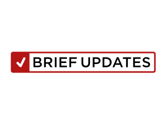 Brief Updates logo design by puthreeone