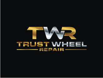 Trust Wheel Repair  logo design by bricton