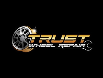 Trust Wheel Repair  logo design by daywalker