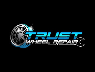 Trust Wheel Repair  logo design by daywalker