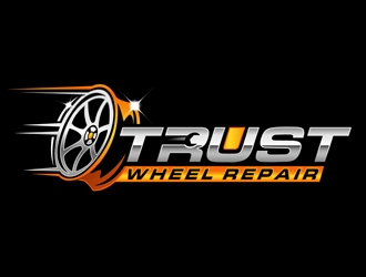 Trust Wheel Repair  logo design by DreamLogoDesign