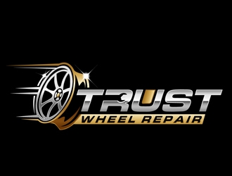 Trust Wheel Repair  logo design by DreamLogoDesign