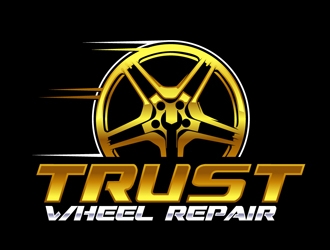 Trust Wheel Repair  logo design by DreamLogoDesign