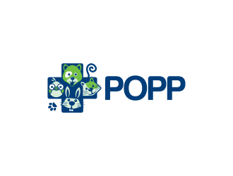 POPP logo design by p0peye