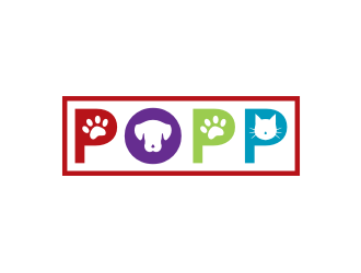 POPP logo design by blessings