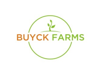 Buyck Farms logo design by Diancox