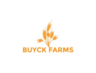 Buyck Farms logo design by aryamaity