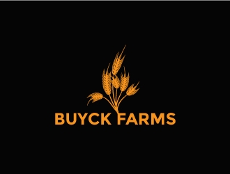 Buyck Farms logo design by aryamaity