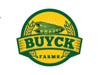 Buyck Farms logo design by kasperdz