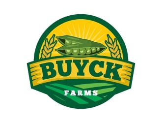 Buyck Farms logo design by kasperdz