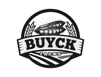 Buyck Farms logo design by kasperdz