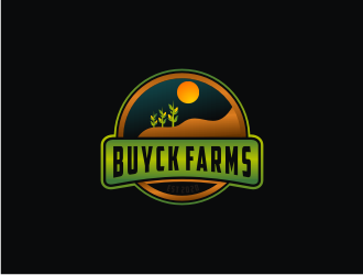 Buyck Farms logo design by bricton