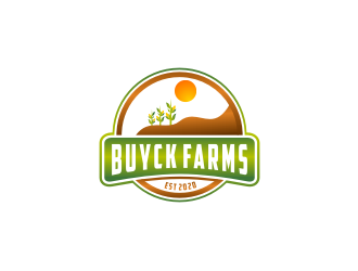 Buyck Farms logo design by bricton