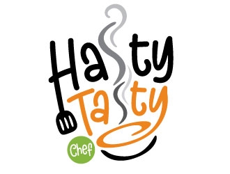 Hasty Tasty Chef logo design by REDCROW