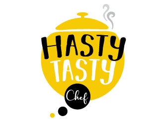 Hasty Tasty Chef logo design by REDCROW