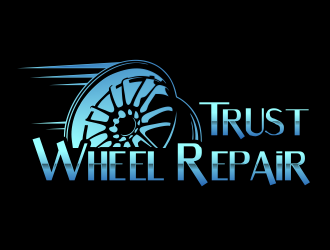 Trust Wheel Repair  logo design by Gwerth