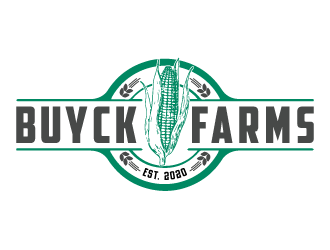 Buyck Farms logo design by Ultimatum