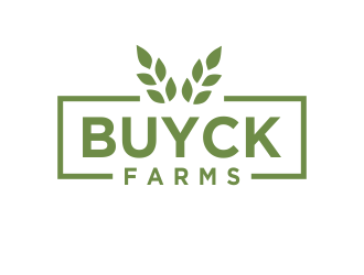 Buyck Farms logo design by oke2angconcept