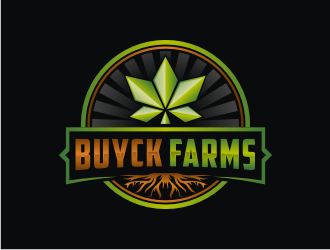 Buyck Farms logo design by bricton