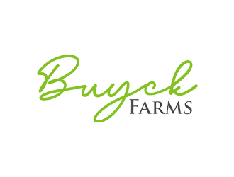 Buyck Farms logo design by Rizqy