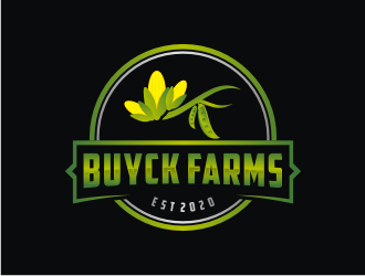 Buyck Farms logo design by bricton