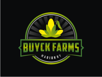 Buyck Farms logo design by bricton