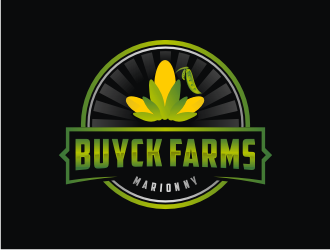 Buyck Farms logo design by bricton