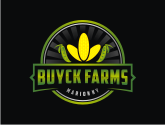 Buyck Farms logo design by bricton