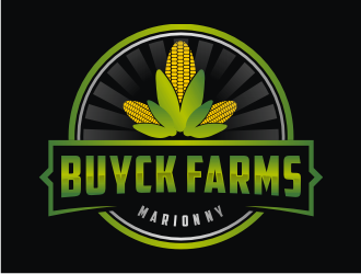 Buyck Farms logo design by bricton