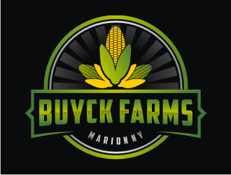 Buyck Farms logo design by bricton