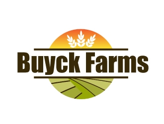 Buyck Farms logo design by AamirKhan