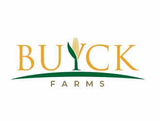 Buyck Farms logo design by gilkkj