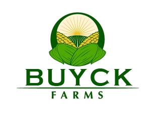 Buyck Farms logo design by nikkl