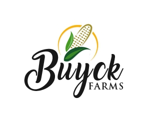 Buyck Farms logo design by samueljho