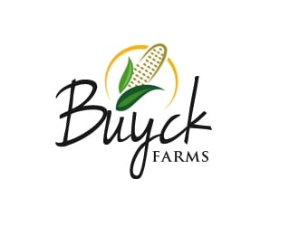 Buyck Farms logo design by samueljho