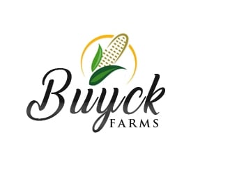 Buyck Farms logo design by samueljho