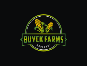 Buyck Farms logo design by bricton