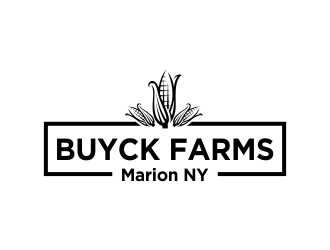 Buyck Farms logo design by oke2angconcept