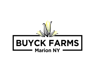 Buyck Farms logo design by oke2angconcept